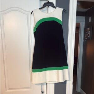 Colorblock Sleeveless Dress
